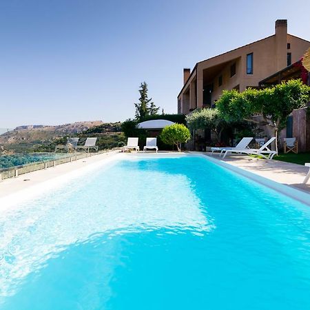 Villa Vollard With Amazing View Pool Iraklio Exteriér fotografie