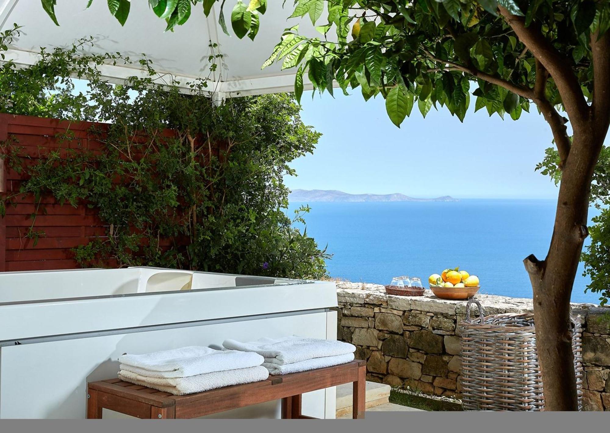 Villa Vollard With Amazing View Pool Iraklio Exteriér fotografie