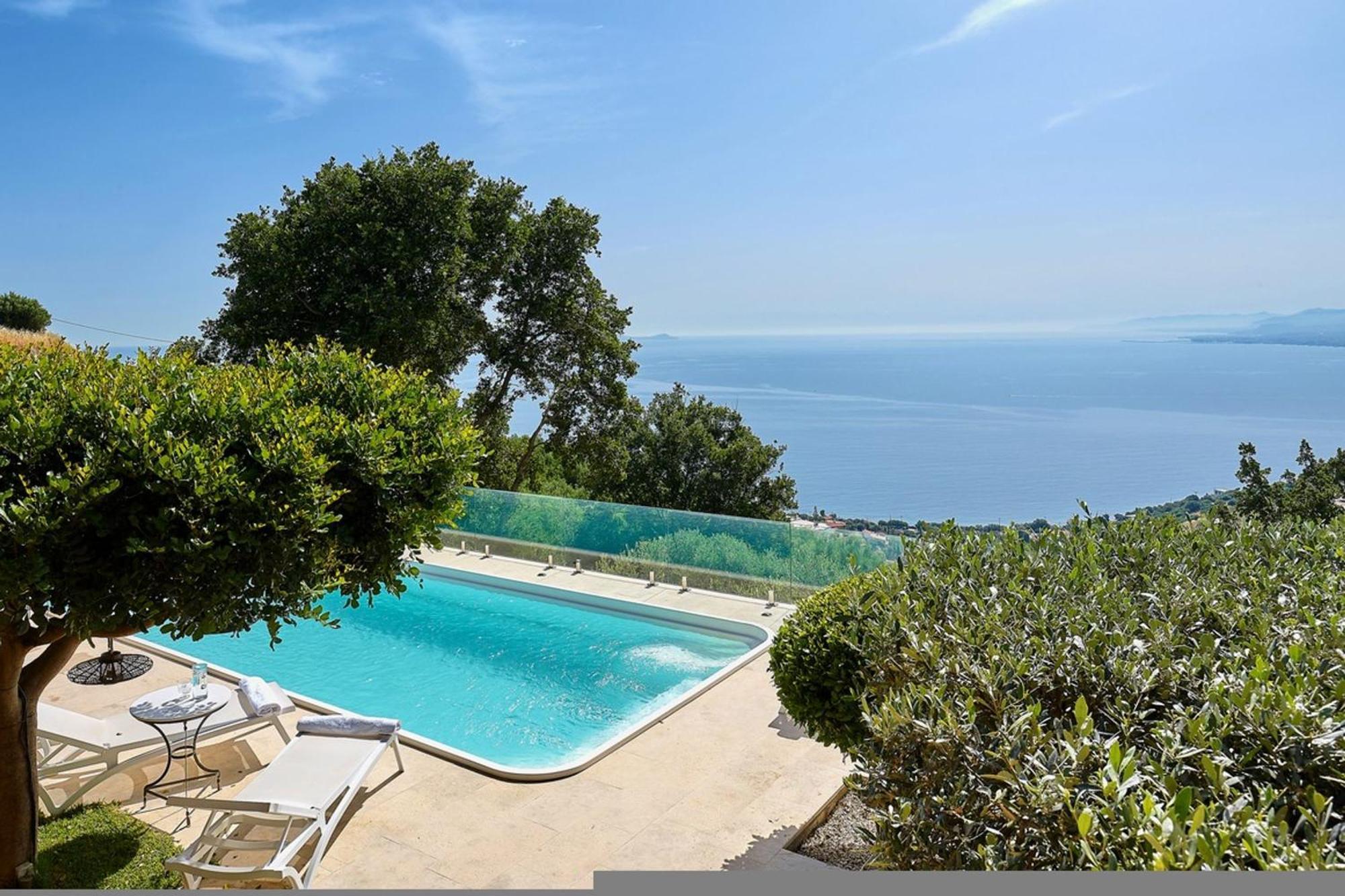 Villa Vollard With Amazing View Pool Iraklio Exteriér fotografie