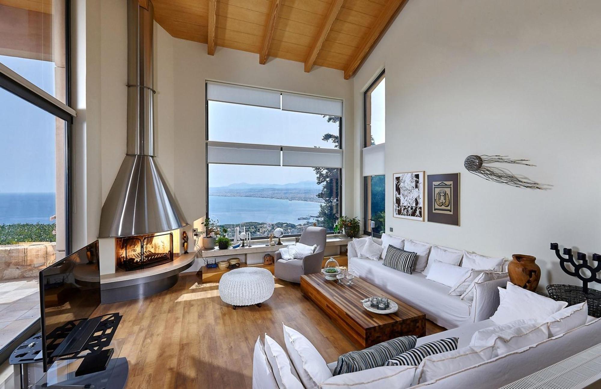 Villa Vollard With Amazing View Pool Iraklio Exteriér fotografie