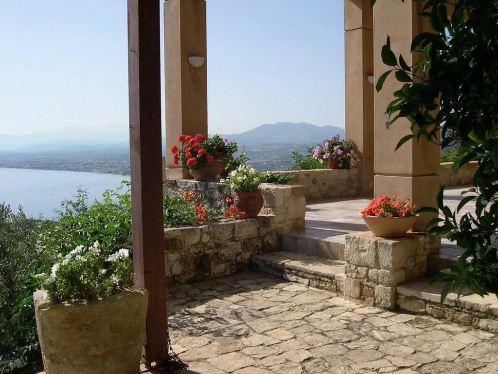 Villa Vollard With Amazing View Pool Iraklio Exteriér fotografie
