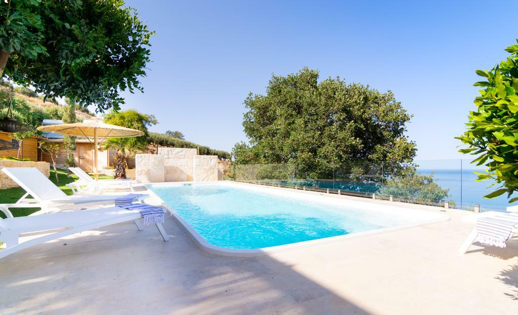 Villa Vollard With Amazing View Pool Iraklio Zařízení fotografie