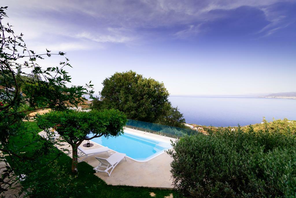 Villa Vollard With Amazing View Pool Iraklio Zařízení fotografie